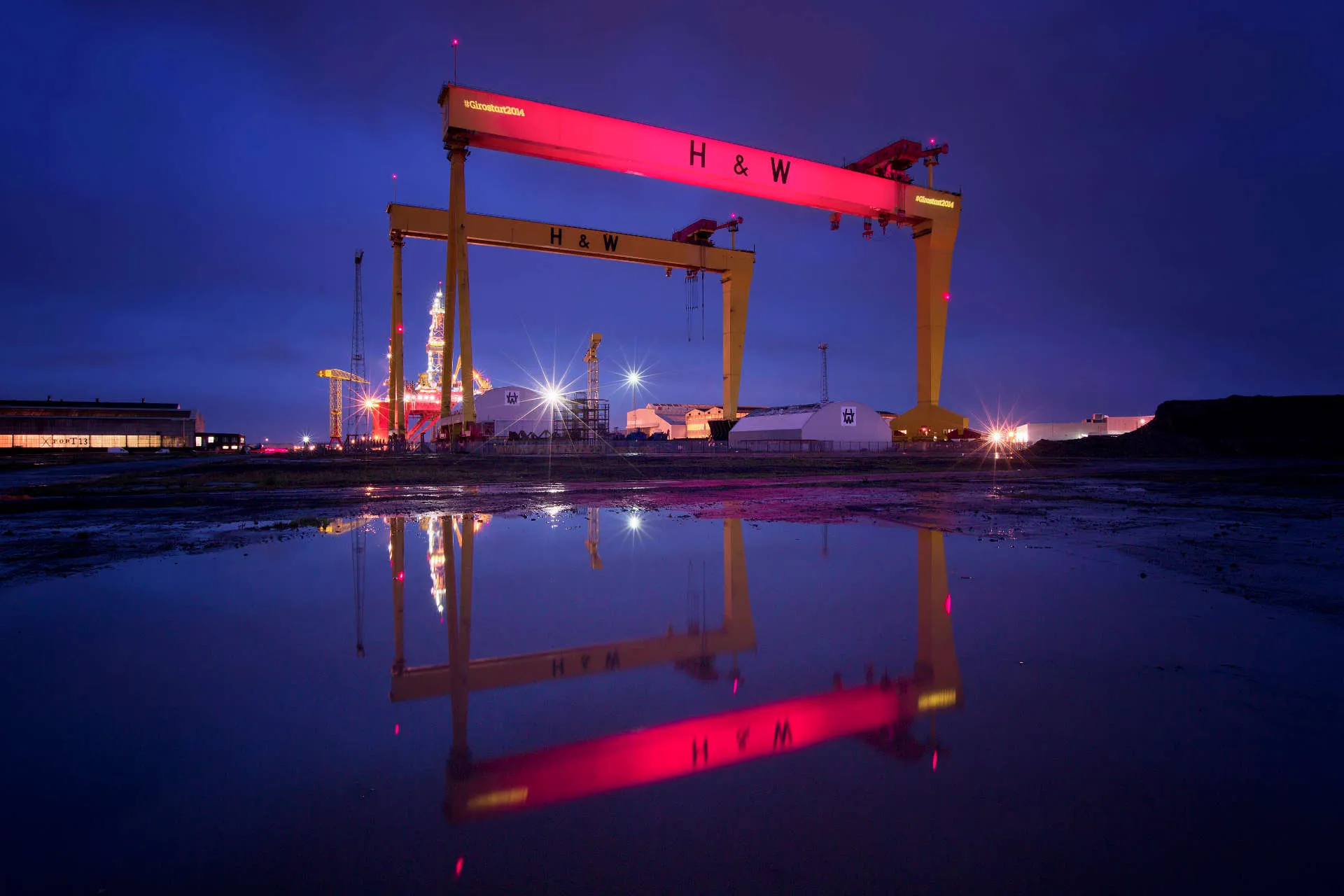 Harland and Wolff cranes